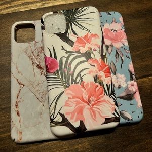iPhone 11 Pro Phone Cases 📱 Floral, Tropical, and Rose Gold Marble | NEW
